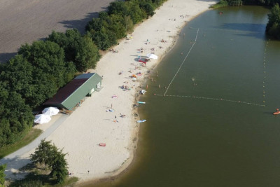 Plaża przy Centrun Rereacyjnym Zielona Zatoka